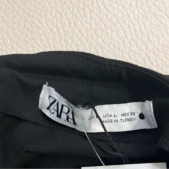 NWT - Zara Women’s Asymmetric Strappy Mini Dress - Size L - Picture 10 of 11